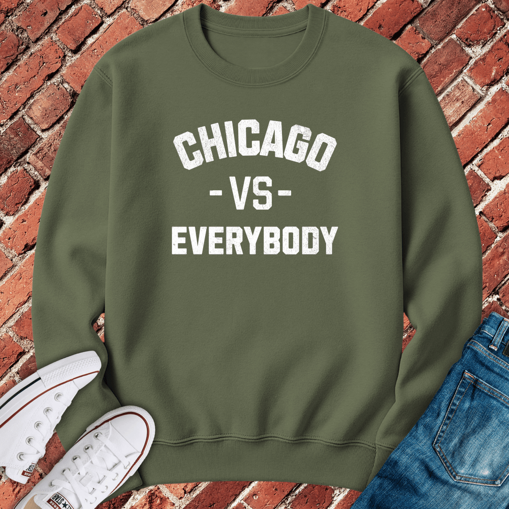 Chicago Vs Everybody Crewneck