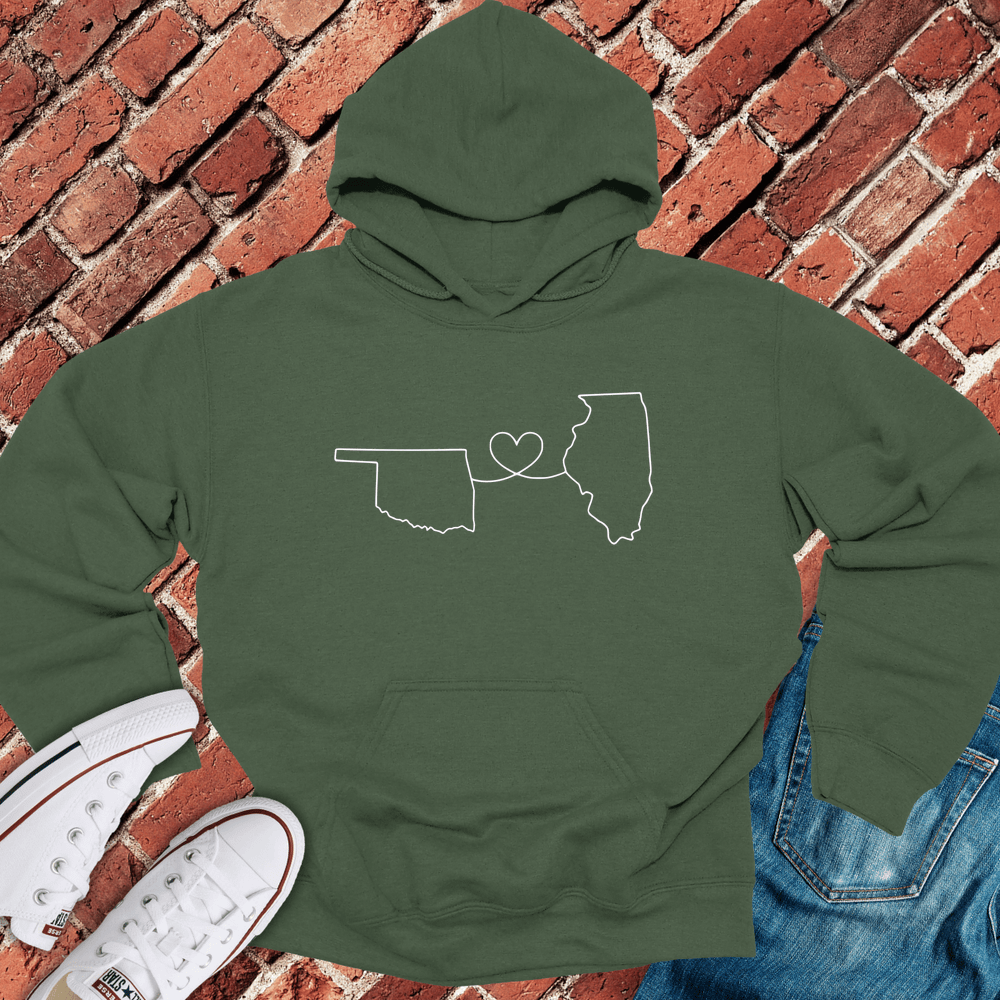 Oklahoma - Illinois Hoodie