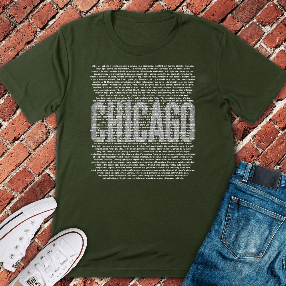 Chi Slang Collage T-Shirt