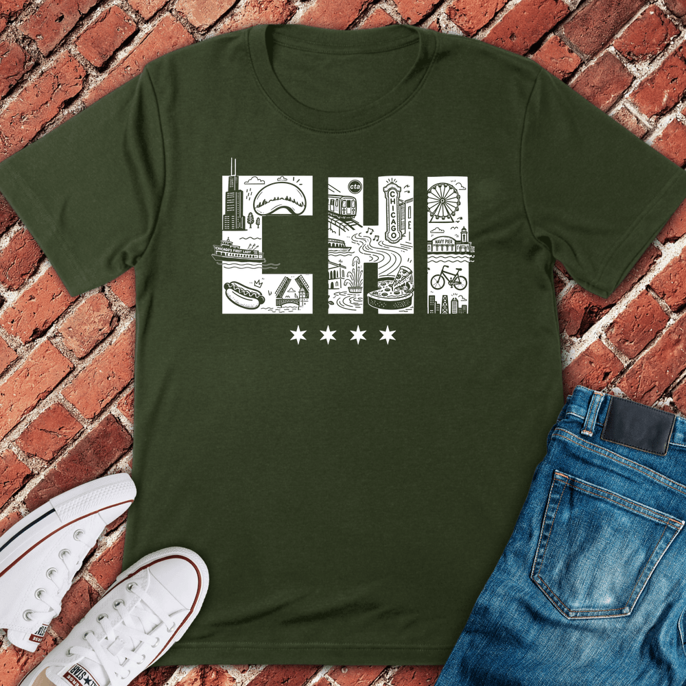 Chi City Collage T-Shirt