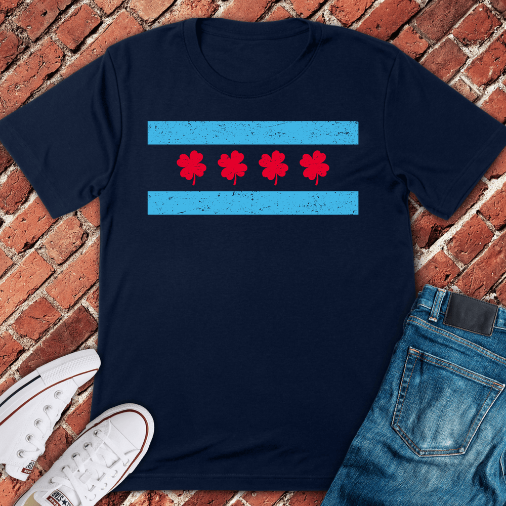 Crimson Clover Row T-Shirt