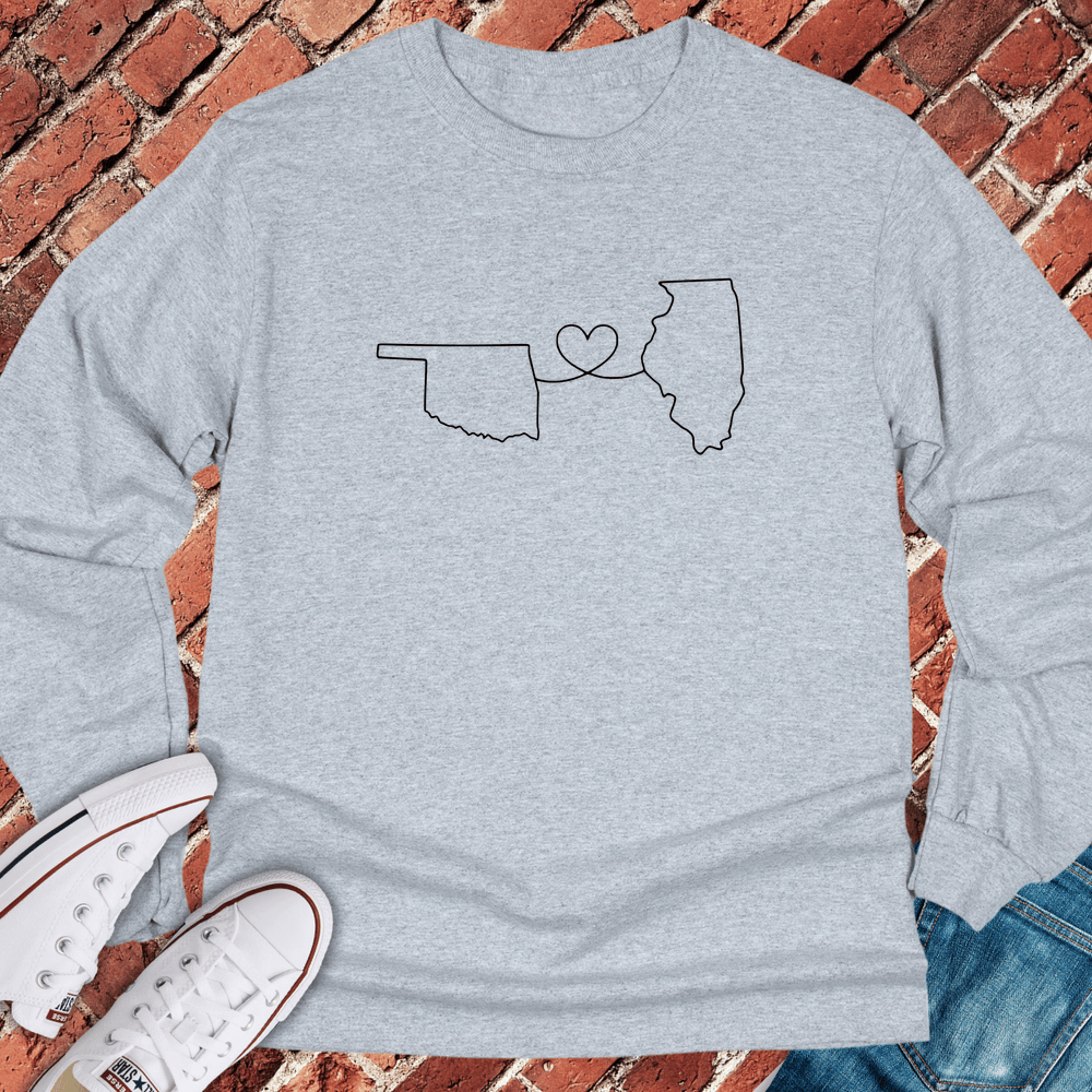 Oklahoma - Illinois Long Sleeve