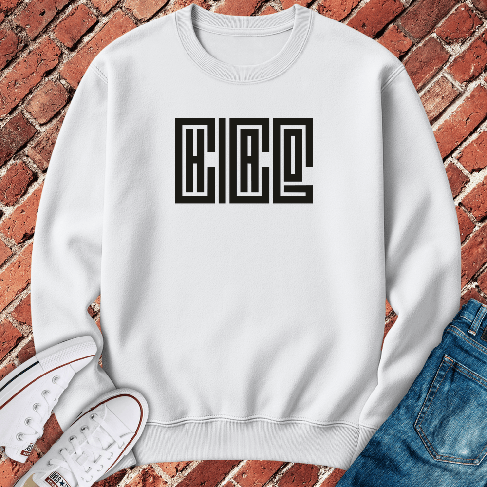 Stacked CHICAGO Crewneck